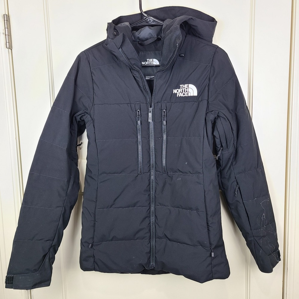 The North Face Corefire Women's Size XS Windstopper 550 Down Winter Jacket Black